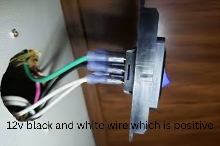 Understanding 12V Black & White Wire: Which is Positive?