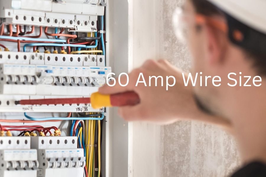 60 amp wire size