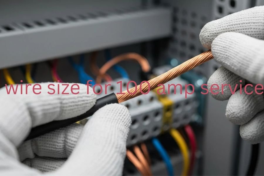 wire size for 100 amp service