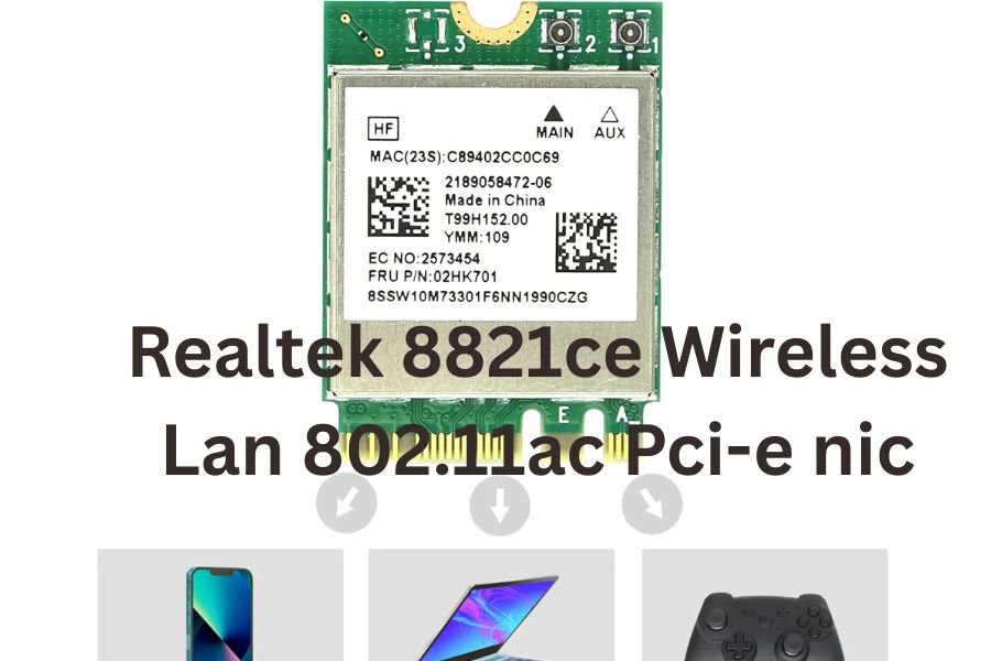 realtek 8821ce wireless lan 802.11ac pci-e nic